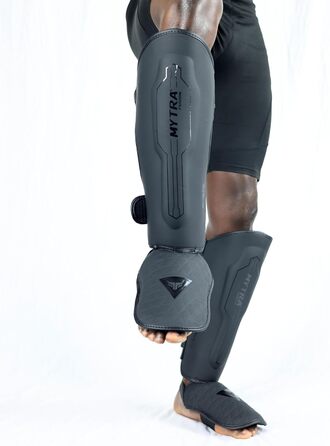 Захист гомілки Mytra Fusion для кікбоксингу, MMA та Муай Тай, щитки для тренувань, BJJ, спарингу та бойових мистецтв