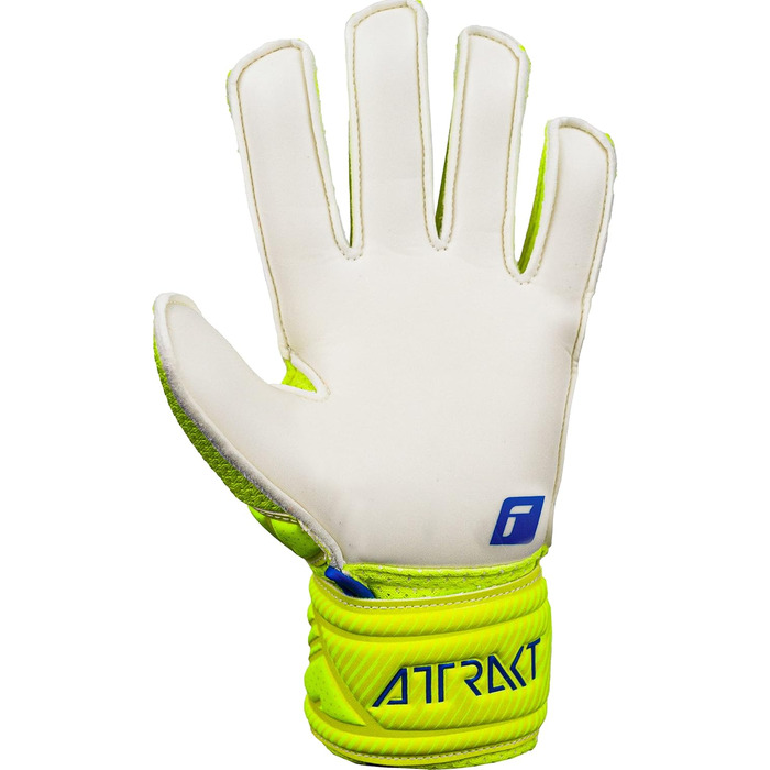 Рукавички Reusch Attrakt Junior Unisex, жовті/сині/білі, розмір 8