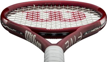 Тенісна ракетка Wilson Triad Five, вуглецеве волокно, Top-Heavy Balance, 280 г, довжина 69,2 см, датчик зчеплення 2