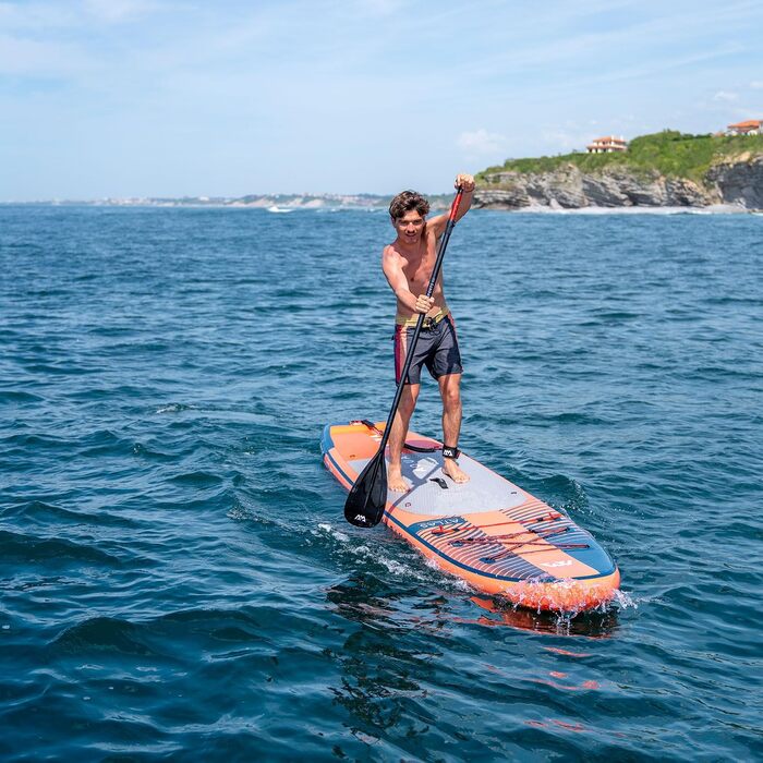 Набір SUP дошок Aqua Marina Atlas 366x86x15см з сидінням червоний