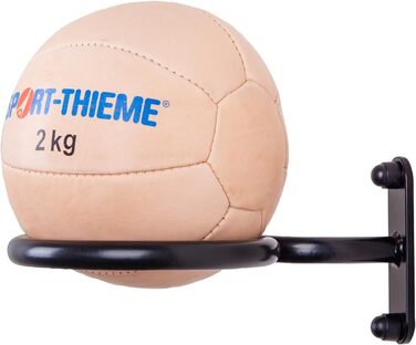 Тримач стінки Sport-Thieme Medicine Ball З можливістю завантаження до 50 кг Чорний Діаметр кулі 18-35 см Стійкий, простий в установці, практичний Виготовлений зі сталі