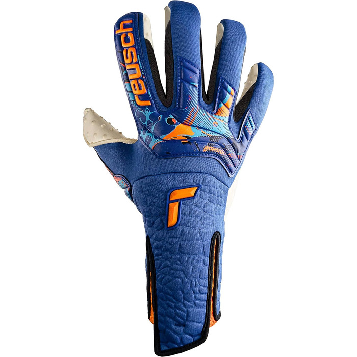 Воротарські рукавички Reusch Attrakt Speedbump Strapless Adaptiveflex для дорослих, з відмінним зчепленням та внутрішнім швом