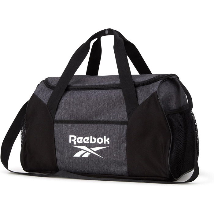 Сумка-дафл Reebok Aleph Grey для подорожей і фітнесу, мала, для жінок і чоловіків, ручна поклажа