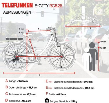 Електровелосипед TELEFUNKEN 28