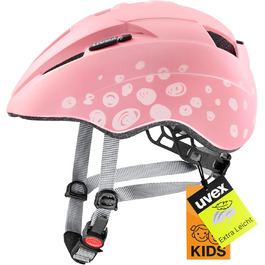 Дитячий велошолом uvex Kid 2 cc, легкий, регульований розмір, з можливістю встановлення LED-ліхтаря