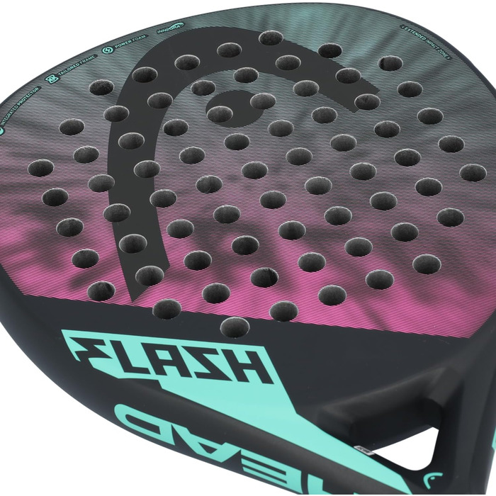 Серія HEAD Flash Padel/Pop Tennis Paddle (Flash (м'ятний/рожевий))