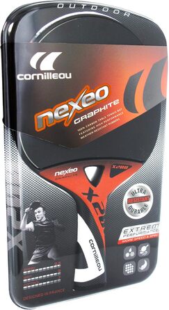 Ракетка для настільного тенісу Cornilleau Unisex nexeo X200 Graphite, один розмір для всіх