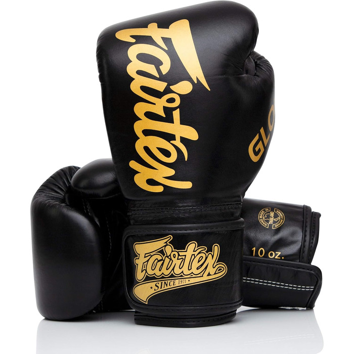 Рукавички для кікбоксингу Fairtex Glory Limited Edition (14 унцій, чорні BGVG1)