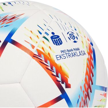 М'яч для футболу adidas унісекс, білий, розмір 5