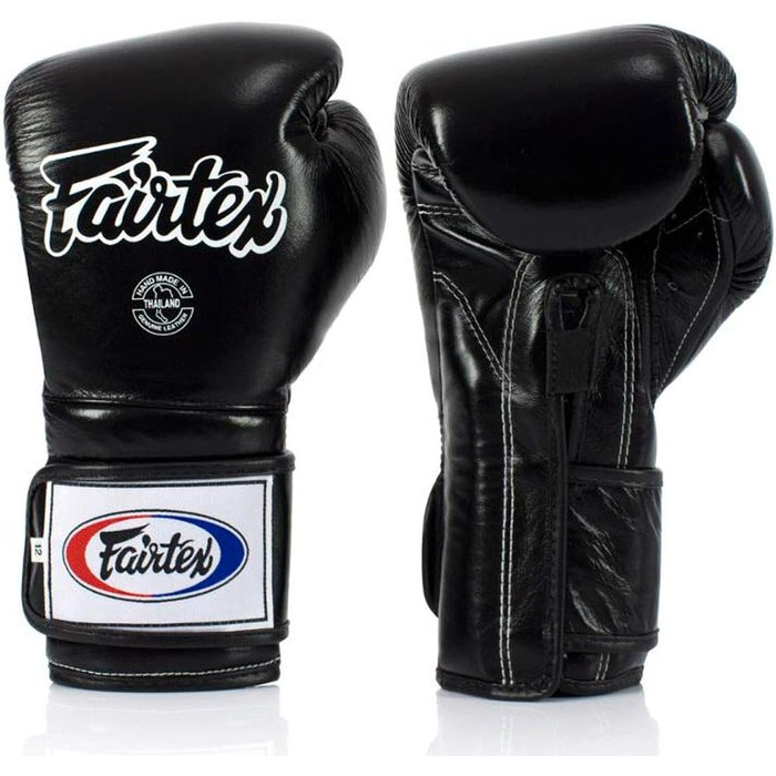 Боксерські рукавички Fairtex BGV9 14 унцій чорні