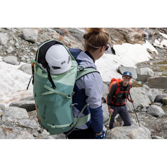 Жіночий альпіністський рюкзак Deuter Guide 32+8 SL, папайя-червоний, 40 л