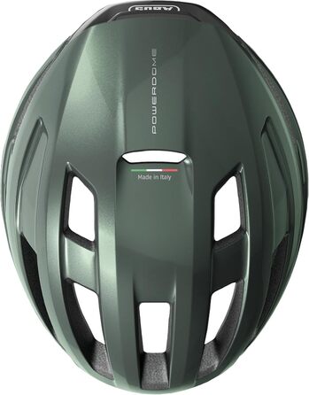 Шолом ABUS PowerDome ACE, зелений, L - легкий, вентильований, Італія