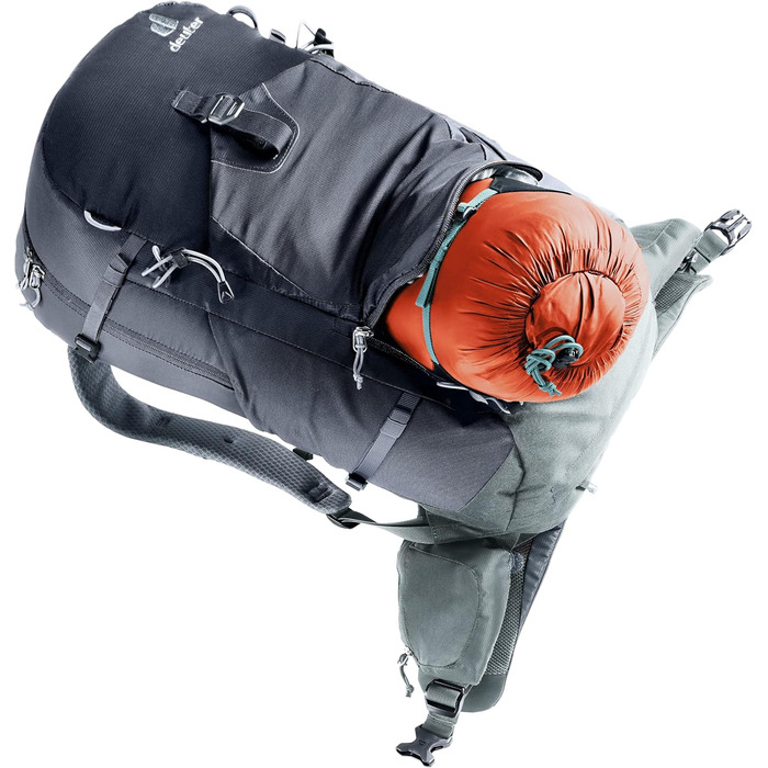 Чоловічий туристичний рюкзак Deuter Trail Pro 33 л, для альпінізму та походів, чорний