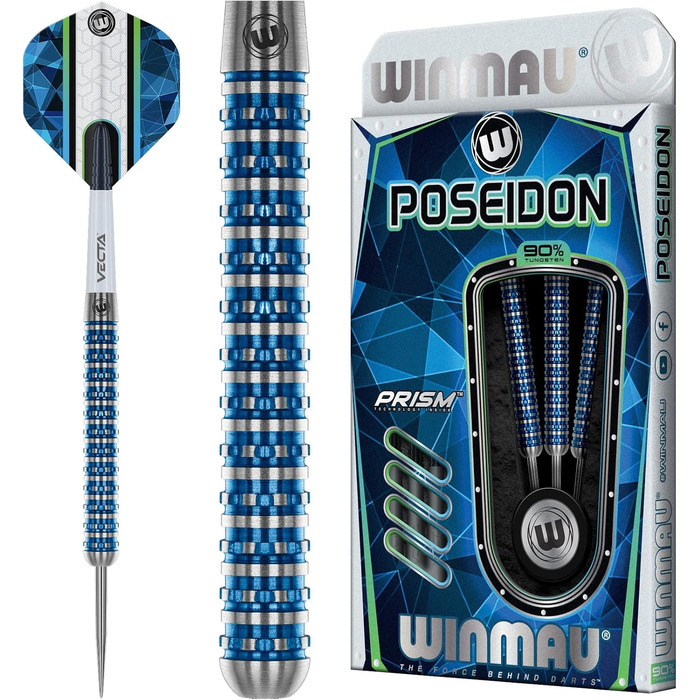 Набір дротиків WINMAU Poseidon 23-25 г сталеві наконечники