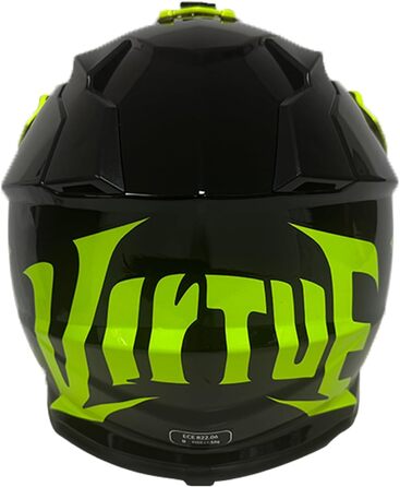 Дитячий мотоциклетний шолом Motocro, ECE22.06, повнолицевий, для підлітків та дорослих, жовтий, для мотокросу, MTB, ендуро, квадроцикла, ATV