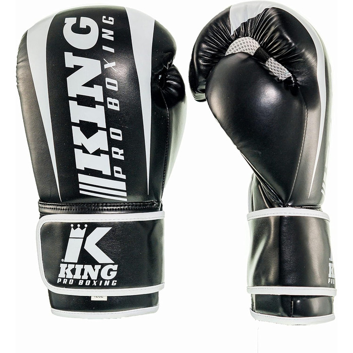 Боксерські рукавички King PRO Boxing Revo 1, чорні, 14 Oz