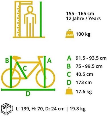 Алюмінієвий гірський велосипед BIKESTAR Hardtail Shimano 21 швидкісна передача, дискове гальмо 26 дюймові шини 13-дюймова 16-дюймова рама Alu MTB СПРОБУЙТЕ БЕЗ РИЗИКУ 16-дюймовий кадр Чорно-рожевий