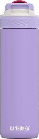Термобутилка Kambukka Lagoon Digital Lavender 600 мл з нержавіючої сталі, ізольована, з трубочкою, герметична