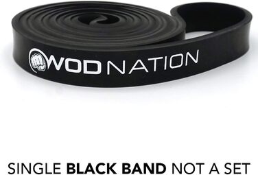 Петля для підтягувань WOD Nation 41 дюйм – еспандер-стрічка для підтягувань, кросфіту, фітнесу, розтяжки, мобільності
