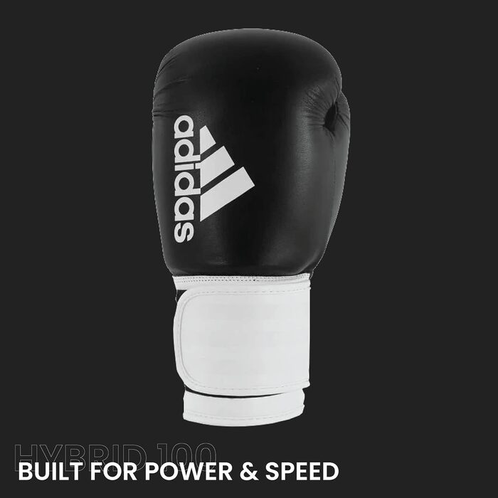 Боксерські рукавички adidas Hybrid 100 для тренувань, синтетична шкіра