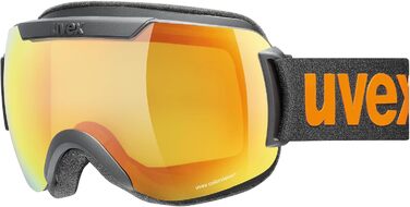 Гірськолижні окуляри Uvex Unisex Downhill 2000 CV () один розмір чорний килимок/оранжево-жовтий