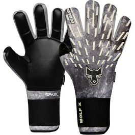 Воротарські рукавички FEARLESS GOALKEEPERS Wolf X – дихаючі, з антиковзким покриттям, негативний крій, відчуття другої шкіри, для дорослих і дітей