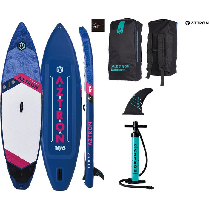 Пропозиції щодо набору дощок Aztron Terra 10.6 Double SUP Stand Up Paddle Board (дошка)