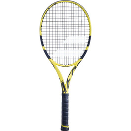 Ракетка Babolat Pure Aero жовто-чорна 4 1/2' без ниток