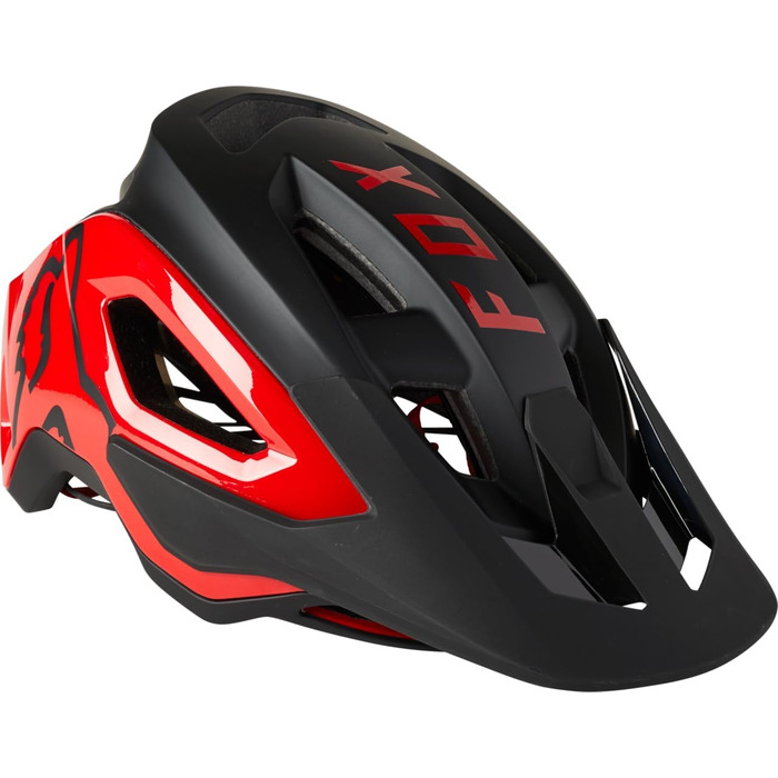 Унісекс велосипедний шолом Fox Racing Speedframe Pro з захистом IPS Air Node, BOA Fit, чорний/червоний, розмір S