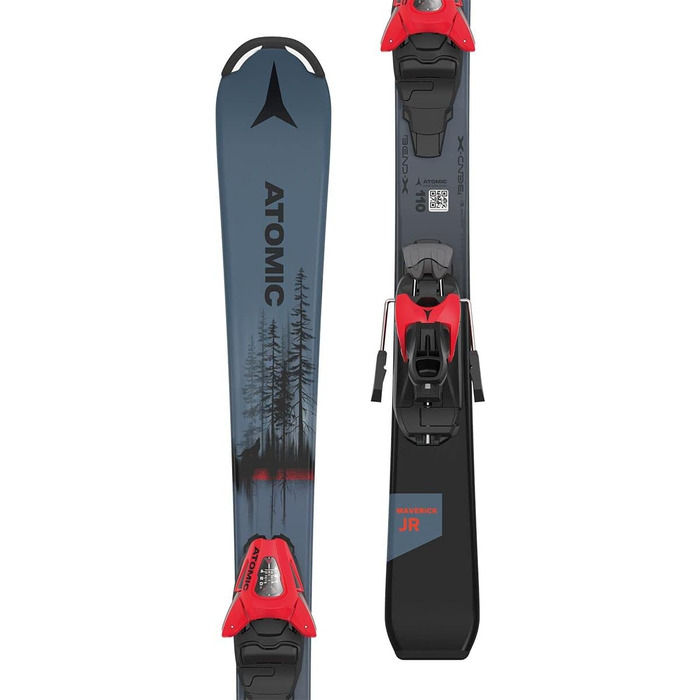 Унісекс Youth Maverick Jr 100-120 C5 Gw Me Ski 110см Синій/Червоний