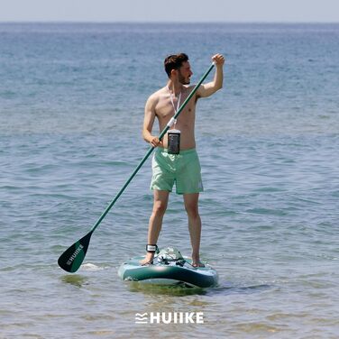 Високоякісні аксесуари для веслування Stand Up - HUIIKE Sup Board, дошка для веслування стоячи з подвійним використанням весла та сидіння для байдарки Веслування стоячи з великою стабільністю Весло стоячи (тропічне)