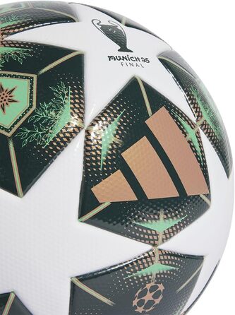 Футбольний м'яч Adidas UEFA Champions League LGE Box, зелений, розмір 5, FIFA Quality