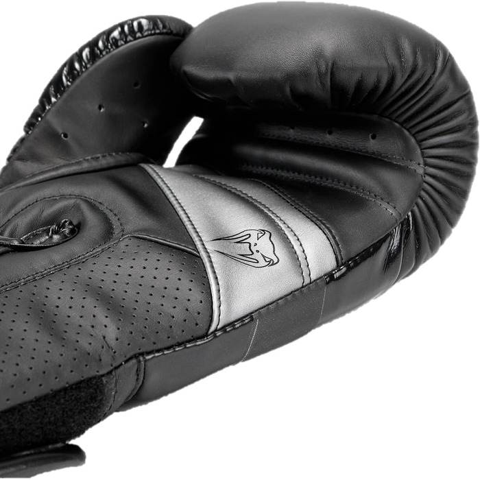 Боксерські рукавички Venum Elite Evo 14 унцій, чорні