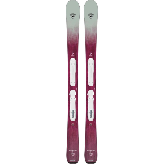 Гірські лижі Rossignol Kid's Experience W Pro, легкі, міцні, з кріпленнями Kid 4 GripWalk B76, 122