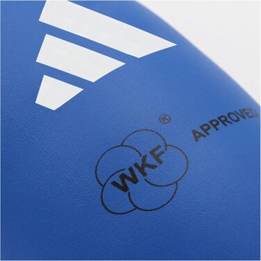 Захист гомілки та стопи Adidas WKF для карате, знімна устілка, XL, синій
