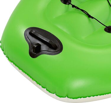 Надувний каяк Bestway Hydro-Force Koracle для риболовлі, комплект: ручний насос, весло, сумка, 1-місний човен, різні стилі