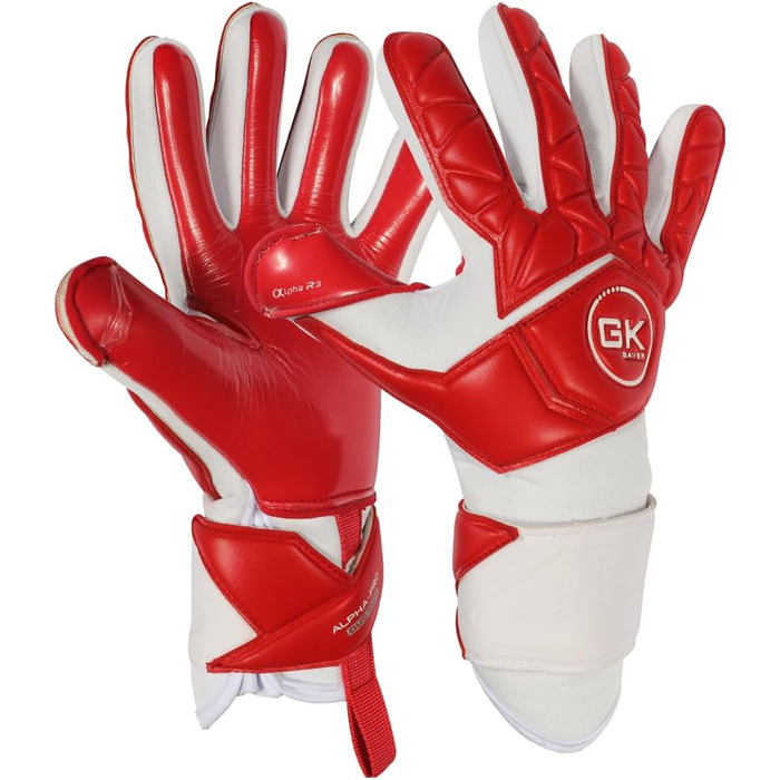 Воротарські рукавички GK Saver Alpha, нековзні, розмір 6-11