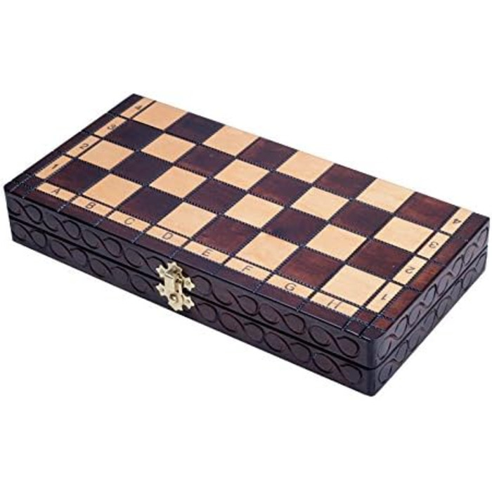 Елегантні компактні шахи Sunrise Chess & Games 'Perle Klein' 29x29 см – ідеально для дітей і дорослих