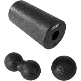 Комплект GORILLA SPORTS Roll, Ball & Duoball, 3-5 шт., чорний