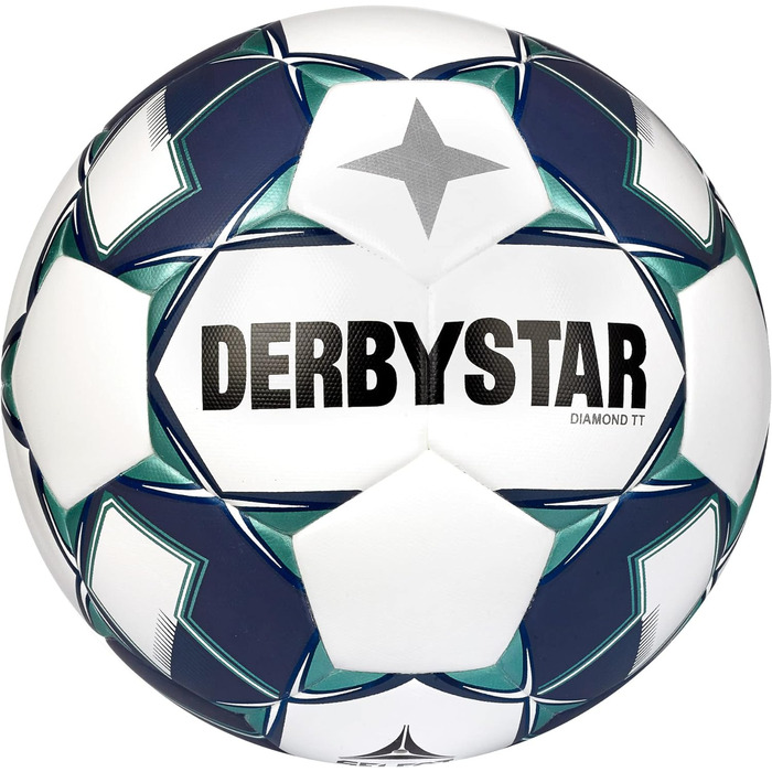 Футбольний м'яч Derbystar Diamond TT DB v22 розмір 5 біло-синій