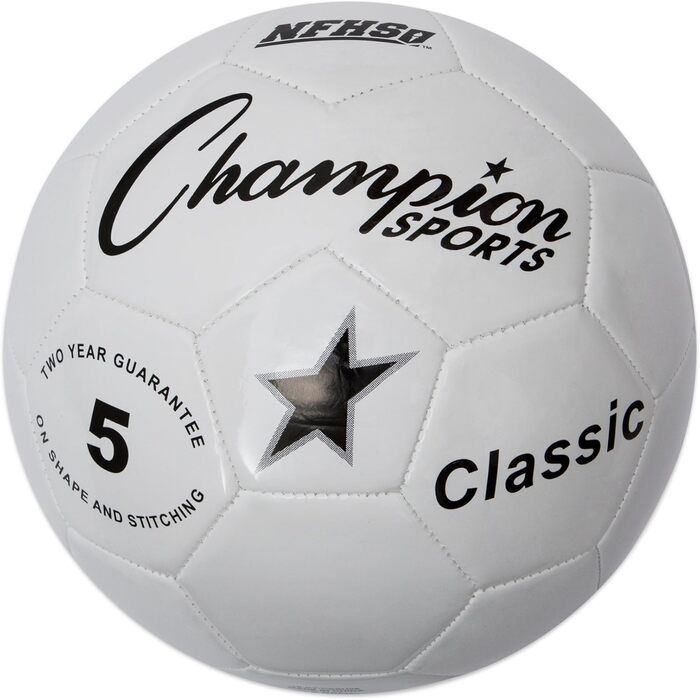 Класичний футбольний м'яч Champion Sports для тренувань і змагань
