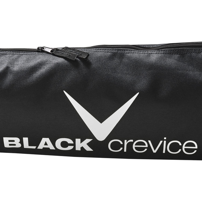 Сумка Crevice Nordic Ski Bag 210 см, міцна, 600D/PVC, чорна/срібляста