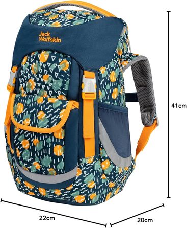 Дитячий рюкзак Jack Wolfskin Explorer 16 л для походів, унісекс, синій