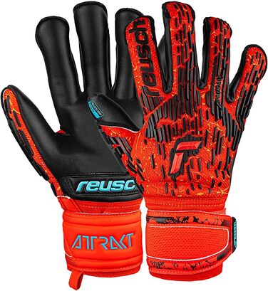 Воротарські рукавички Reusch Attrakt Freegel Gold Evolution Cut з відмінним зчепленням, внутрішнім швом, унісекс, для дорослих