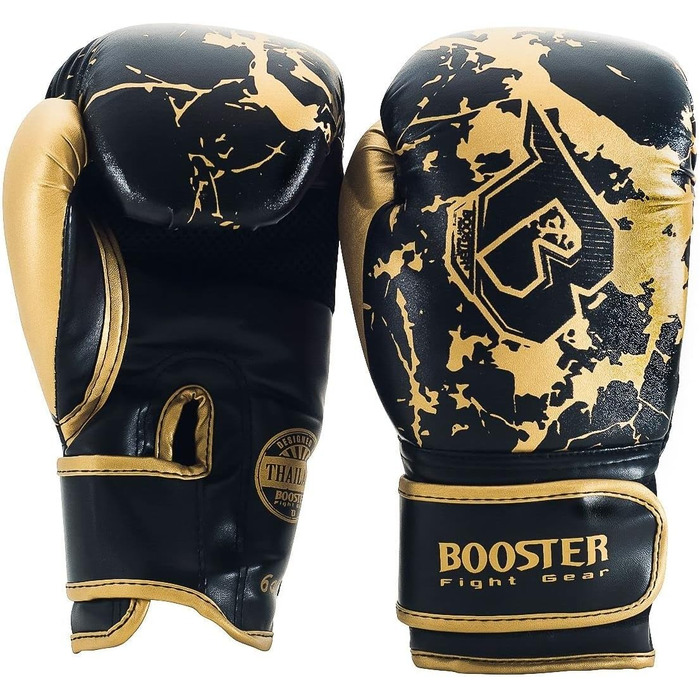 Дитячі боксерські рукавички Booster Gold-Marble для боксу, ММА, Муай Тай