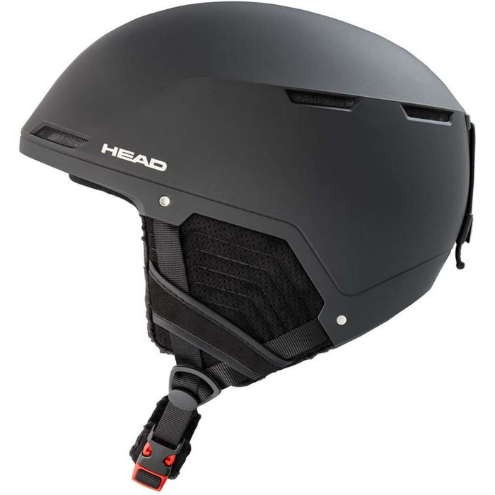 Гірськолижний шолом HEAD Compact Pro - чорний килимок M/L