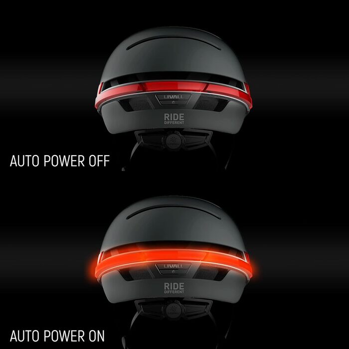 Розумний велосипедний шолом LIVALL BH51M Neo з Bluetooth, динаміками, мікрофоном, смарт-індикаторами, візором та датчиком падіння