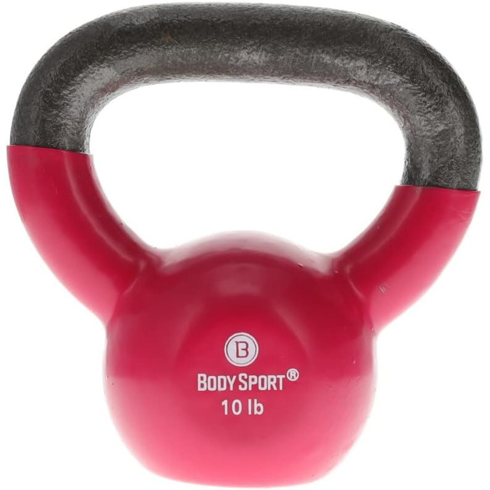 Гиря Body Sport з ручкою, чавун, 4.5 кг