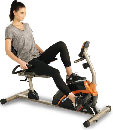 Лежачий велосипед EXERPEUTIC 1500 XL, золотистий/чорний, 0