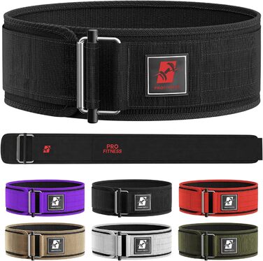 Пояс для важкої атлетики ProFitness 10,2 см, неопрений, регульований, для чоловіків і жінок